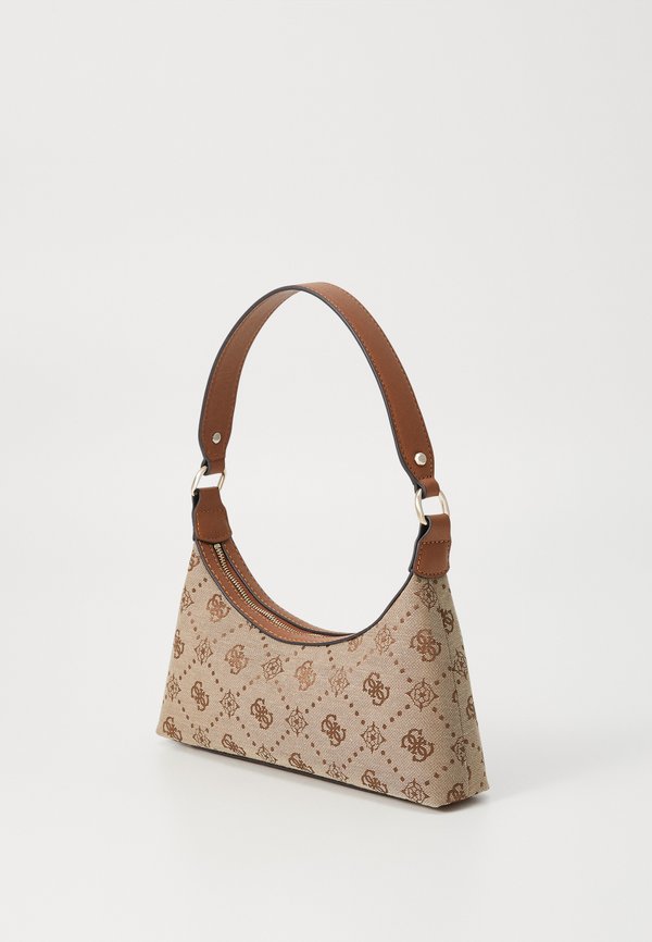 NEDA TOP ZIP  - Handbag - latte logo3