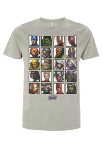Marvel MARVEL OTHER ALL CHARACTERS UNISEX - Triko s potiskem - melange grey