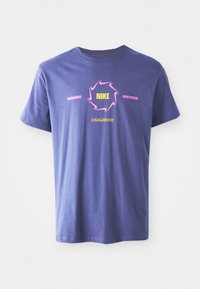 TEE - T-shirts print - sanded purple