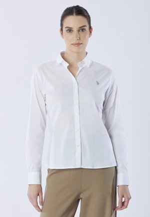 CON RICAMO - Camicia - bianco