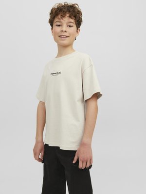 JORVESTERBRO SS CREW NECK JNR - T-shirt print - moonbeam