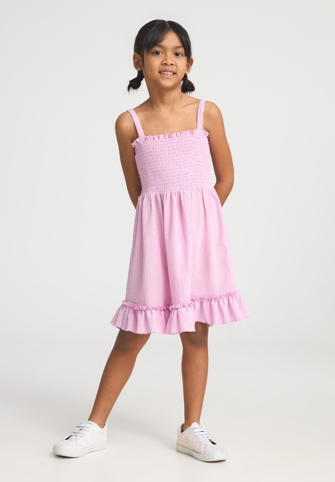 Vestiti Terranova Per Bambina Vestito Skater Tinta Unita Nero