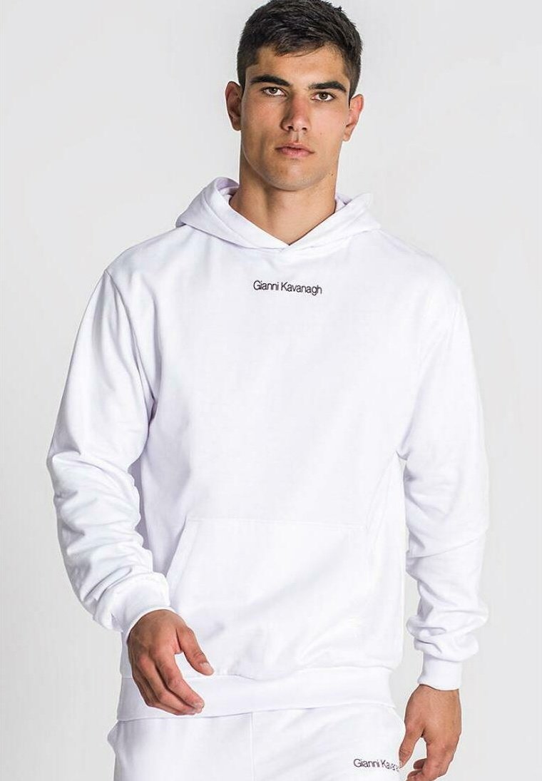 Sudadera Gianni Kavanagh Acanalada Blanca (92% Poliéster,