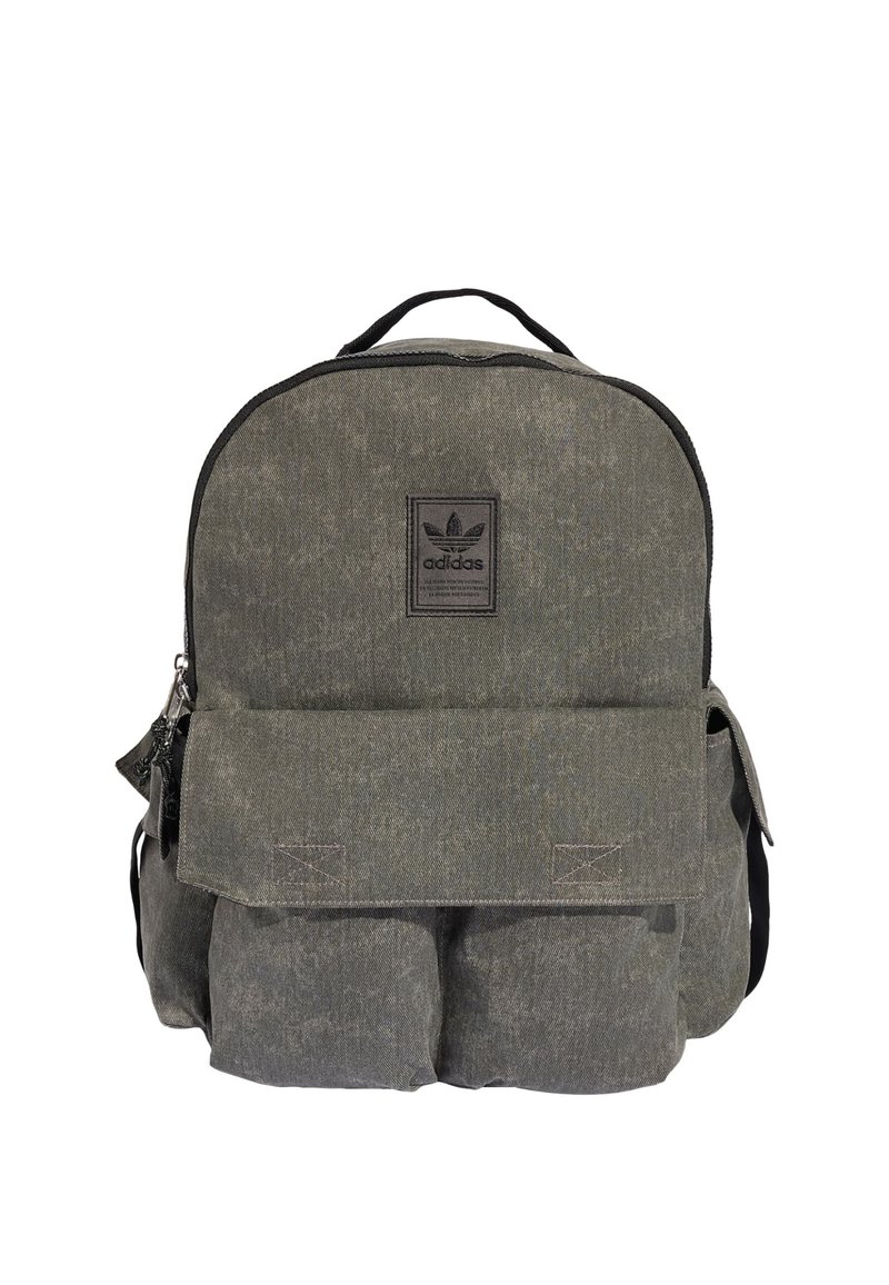 adidas Originals WASHED BACKPACK UNISEX - Rucksack - black/metallic ...