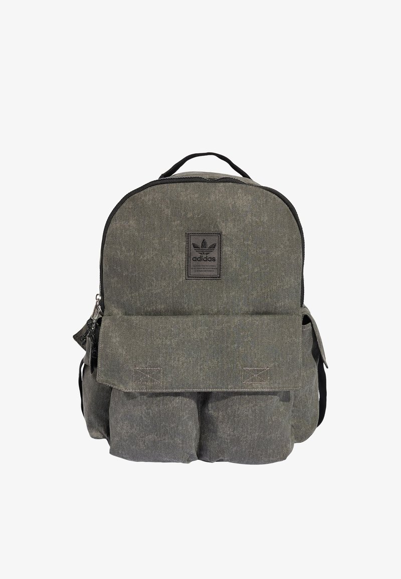 adidas Originals WASHED BACKPACK UNISEX - Rucksack - black/metallic ...