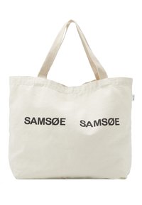 Samsøe Samsøe - FRINKA  - Shopping bag - warm white Pienoiskuva 1