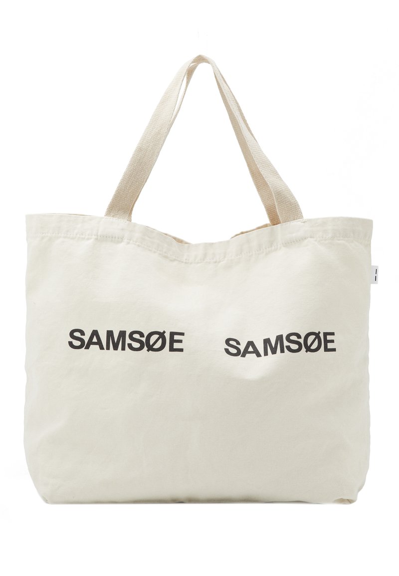 Samsøe Samsøe - FRINKA  - Shopping bag - warm white, Suurenna