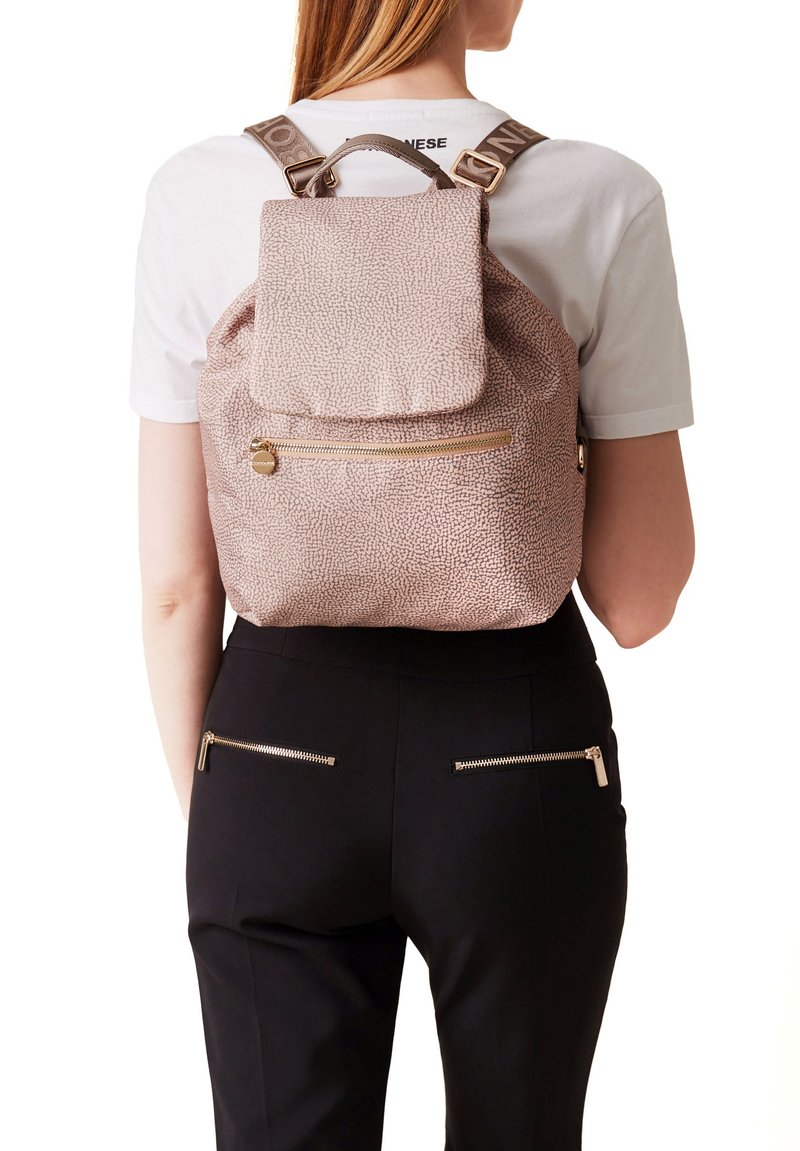 Borbonese MEDIUM  - Zaino - blush taupe