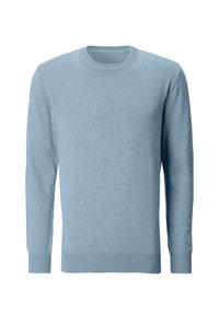 Unausgewählt, blau meliert