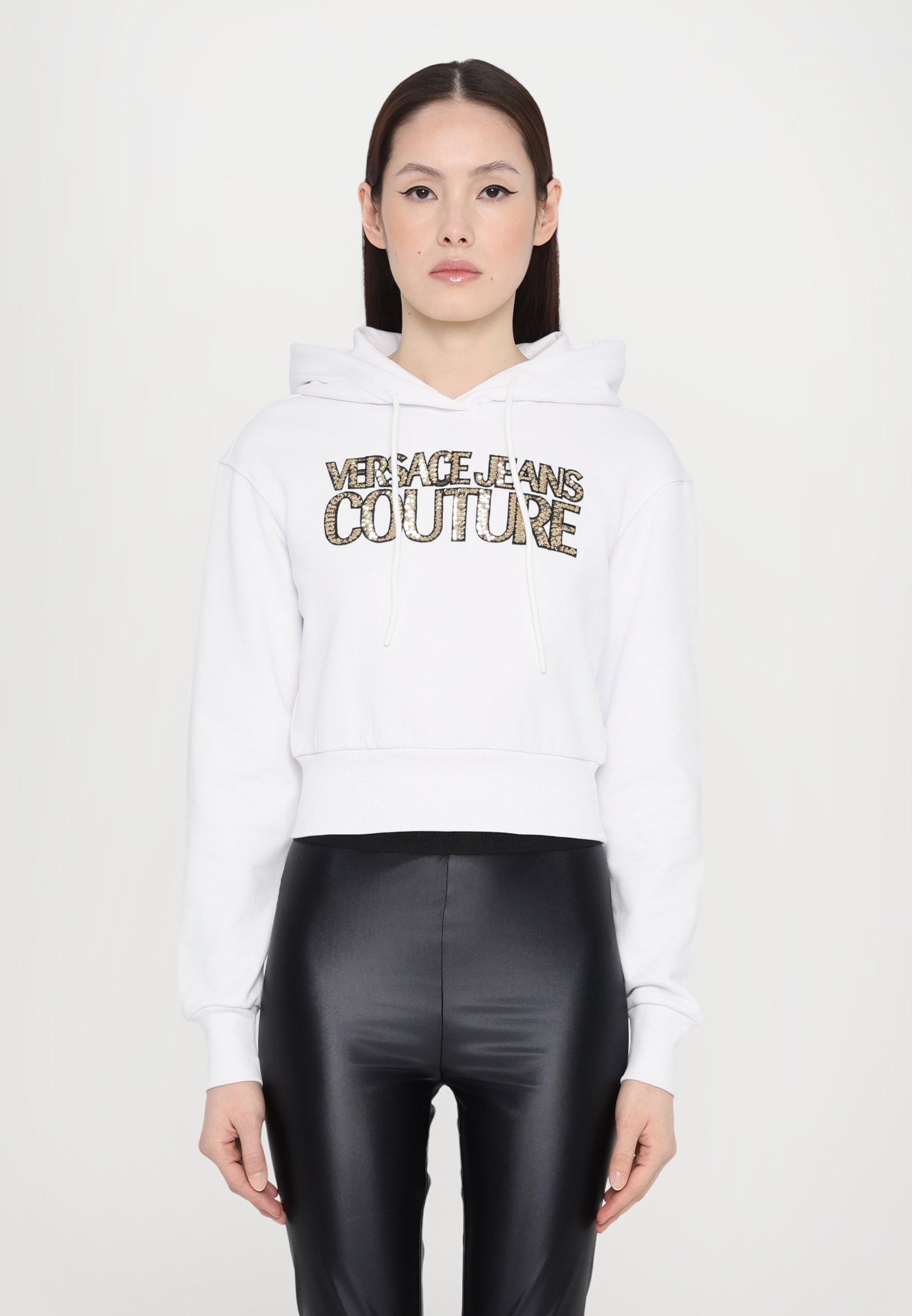 Versace Jeans Couture Sweatshirt white/gold/white