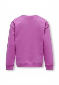 ONLY GIRLS NORMAL GESCHNITTEN RUNDHALS TIEF ANGESETZTE SCHULTER - Sudadera - rosebud
