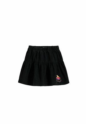 CHERRY PANEL - Mini skirts  - black