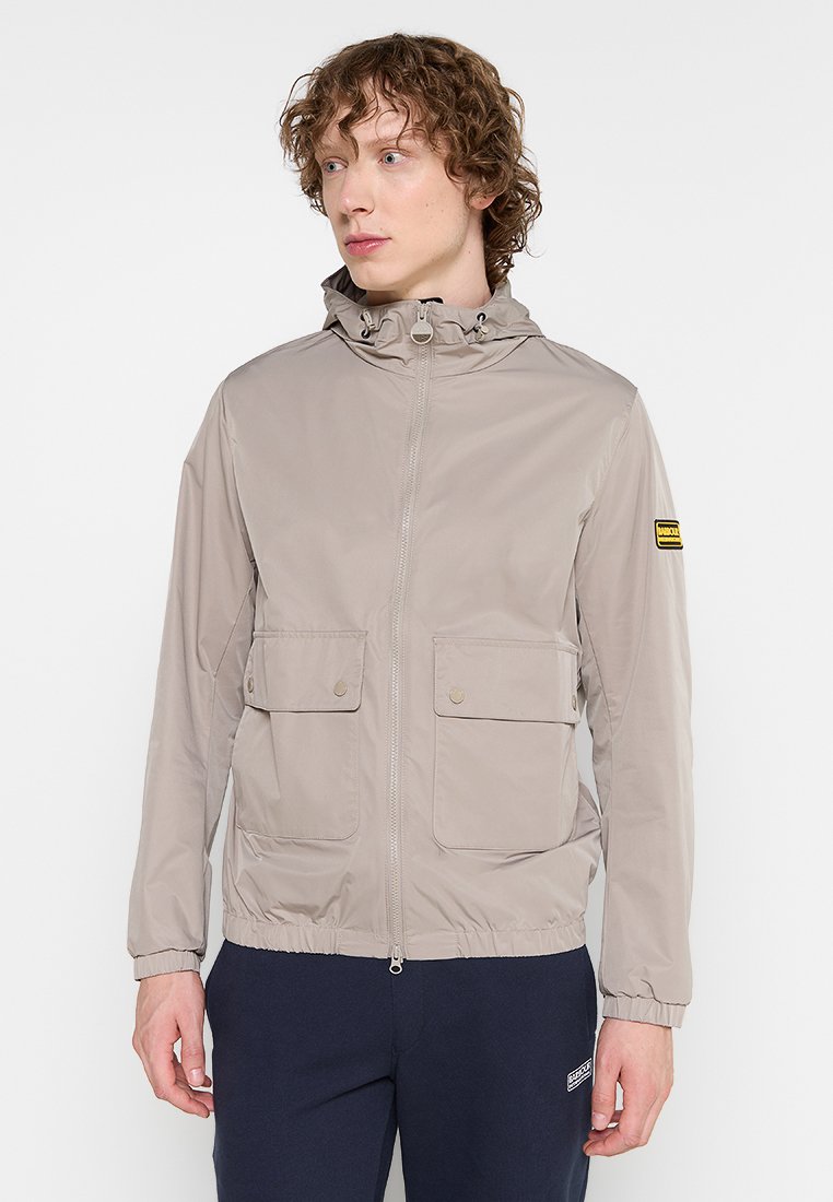 Barbour International Lichte jas grijs