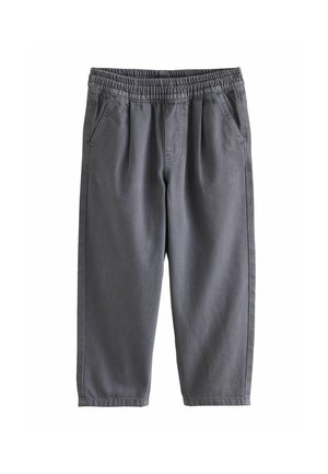 Next, REGULAR FIT - BAGGY TAPERED PULL ON TROUSERS - Jeans Relaxed Fit - charcoal grey