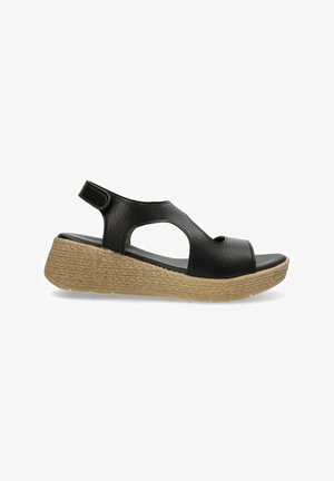 ETIKA, ARMONY LUNDEY - Sandalias con plataforma - black