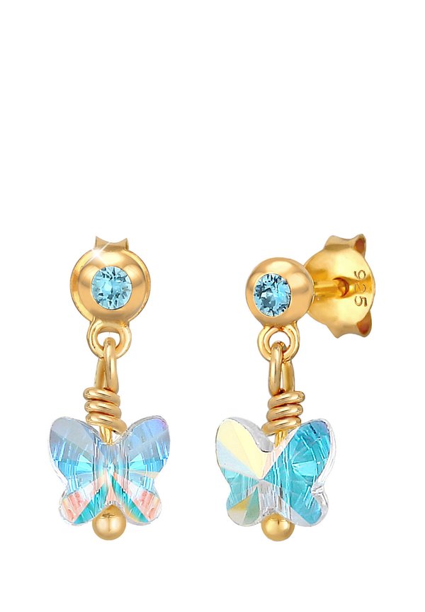 GLASS CRYSTAL – Ohrringe – blau