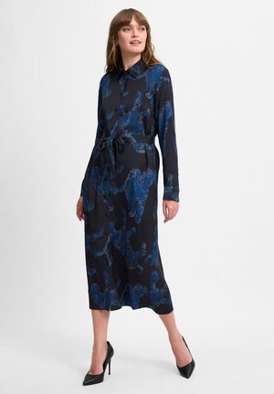 Marie Lund Blusenkleid - indigo