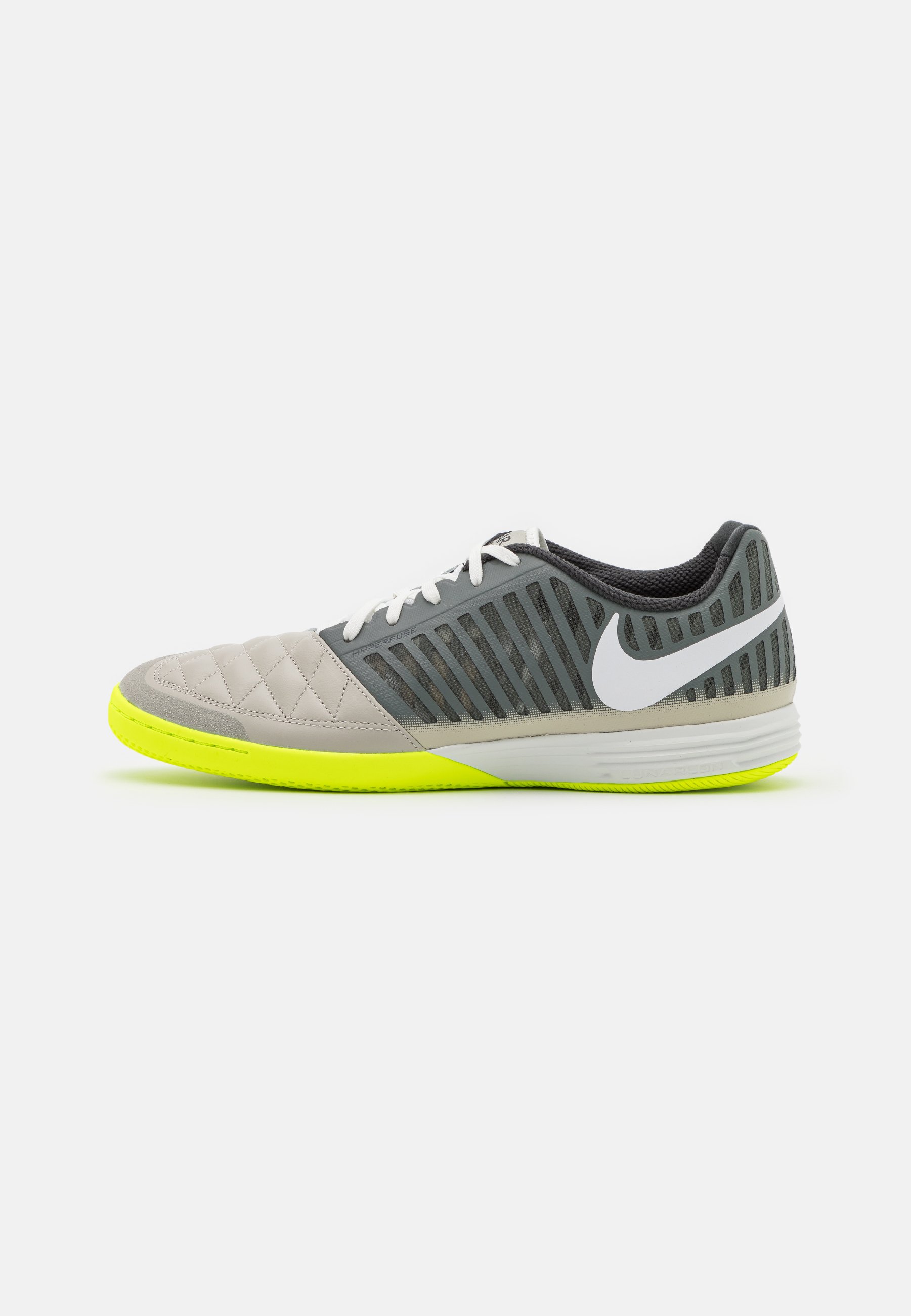 Nike LUNAR GATO II - Indoor football smoke grey/white/anthracite/pale grey/grey - Zalando.co.uk