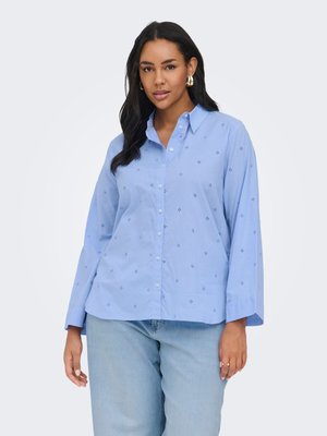 ONLY Carmakoma ONLY CARMAKOMA HEMD CARNEW HEMD - Skjortebluse - cornflower blue