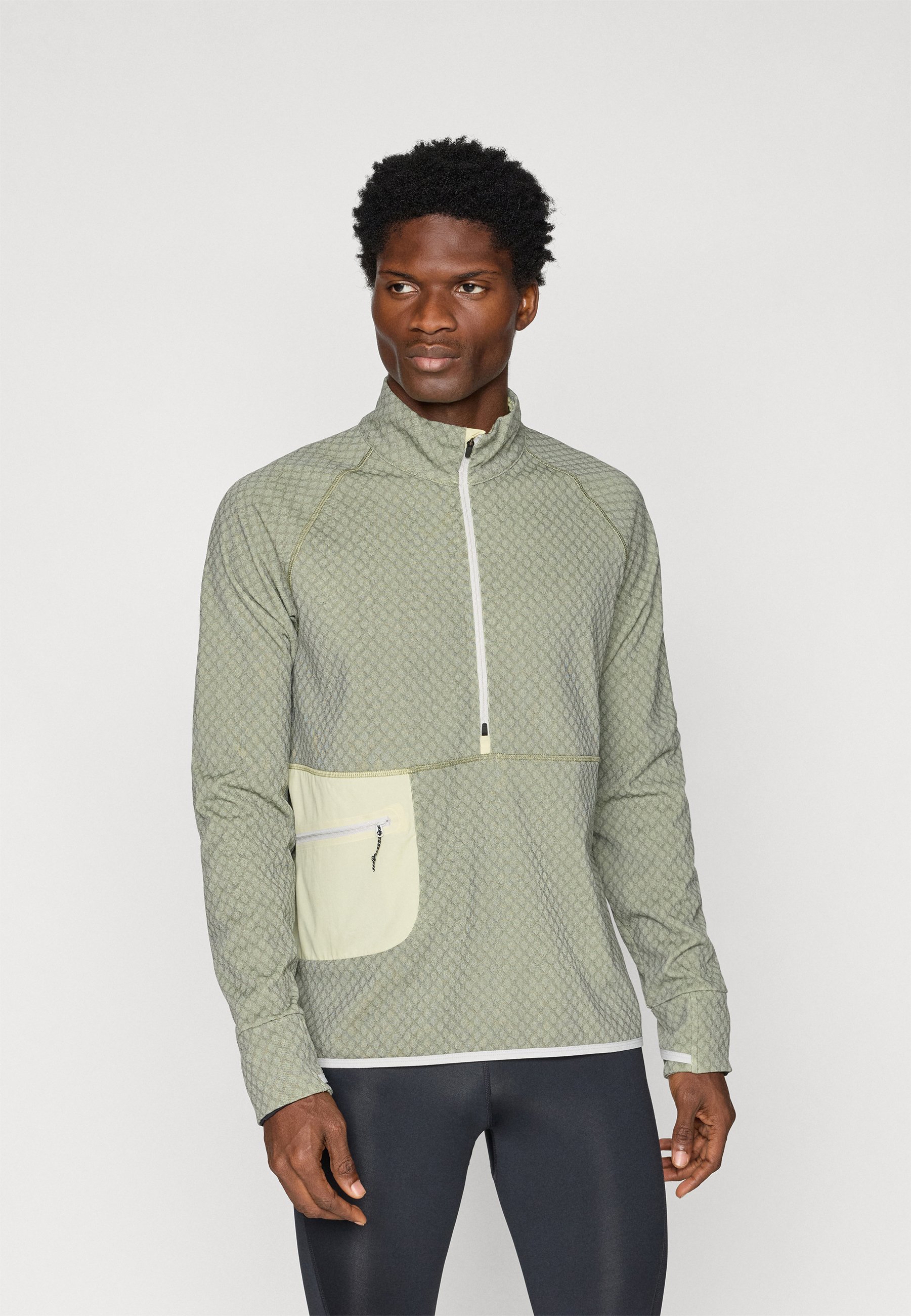 Ciele VLVHALFZIP-GLADE - Sweatshirt - glade/light yellow - Zalando.ie