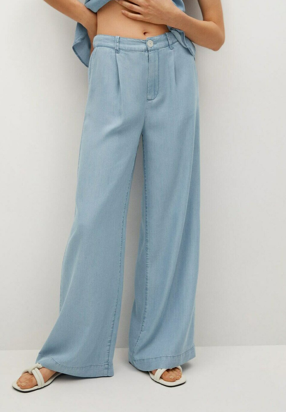 Mango Flared Jeans - azul medio/blue - Zalando.co.uk