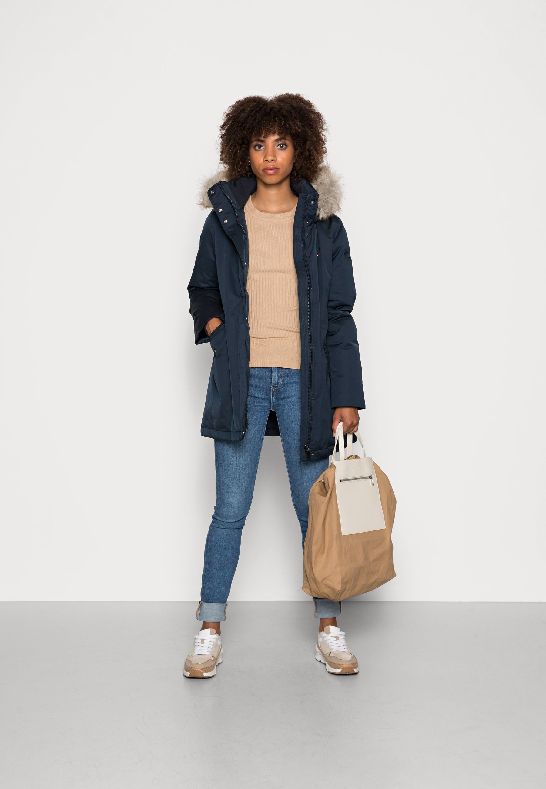 Tommy Hilfiger SORONA PADDED - Giacca invernale - desert sky/blu scuro -  Zalando.it