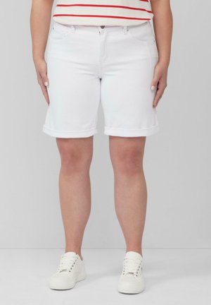 Jeansshort - weiß