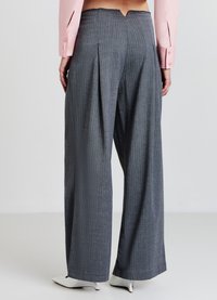 Calliope PALAZZO SPIGATO - Pantaloni - var antracite