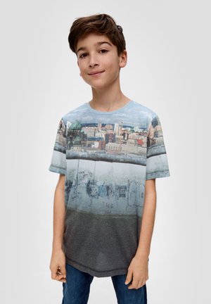 s.Oliver T-shirt print - schwarz