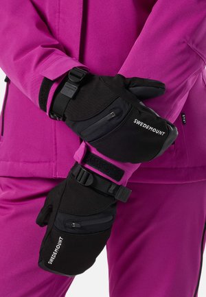 Swedemount, CERVINIA SKI MITTEN W - Moufles - black