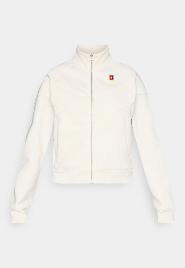 Nike Court Heritage Trainingsjacke Damen Damen Tennissweatshirt Nike Court Heritage Jacket FZ W Bleached