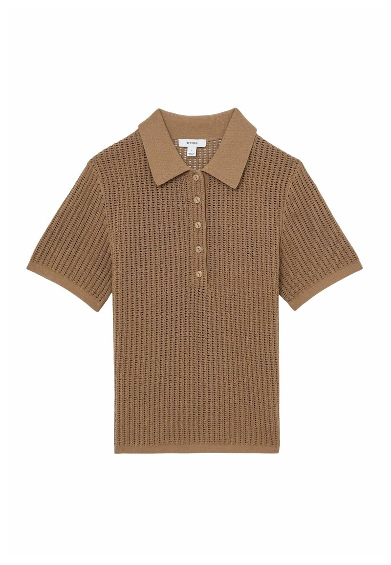 Reiss BLEND OPEN - Polo - tan