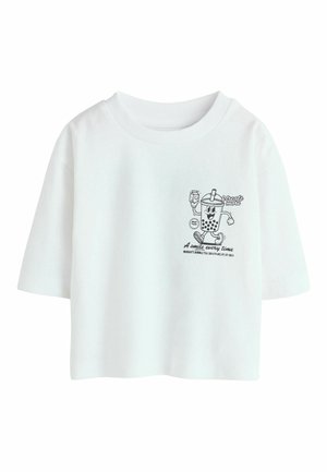 T-shirt à manches longues - white bubble tea