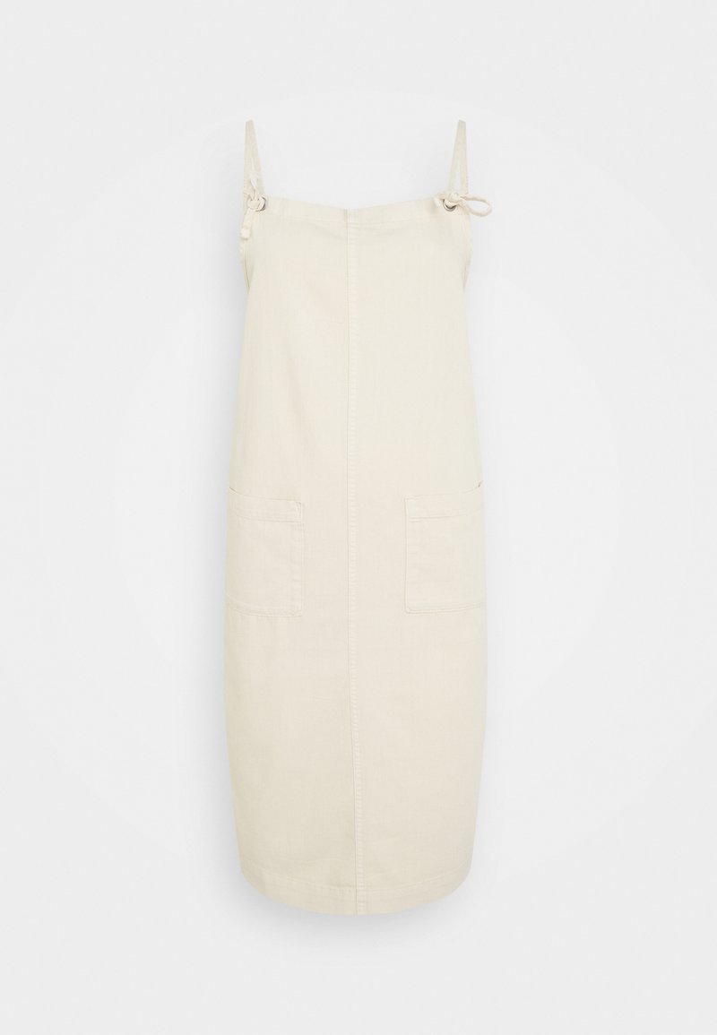 Monki Jeansjurken beige Monki Jeansjurken beige