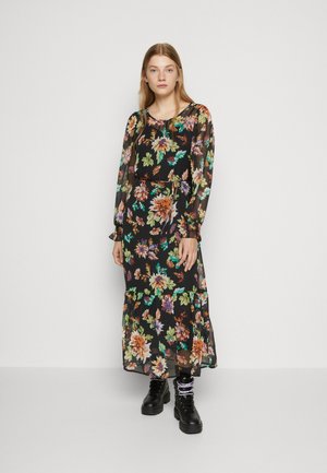 ONLY ONLJAMILA MIDI DRESS - Φόρεμα ημέρας - black new blossom