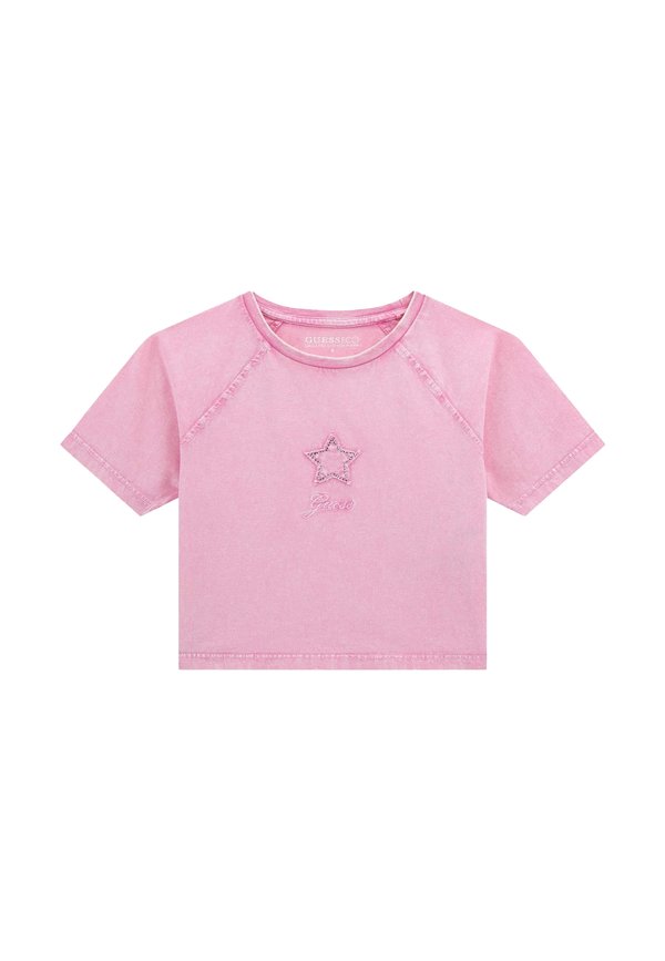 CROPPED  - T-Shirt print - rose
