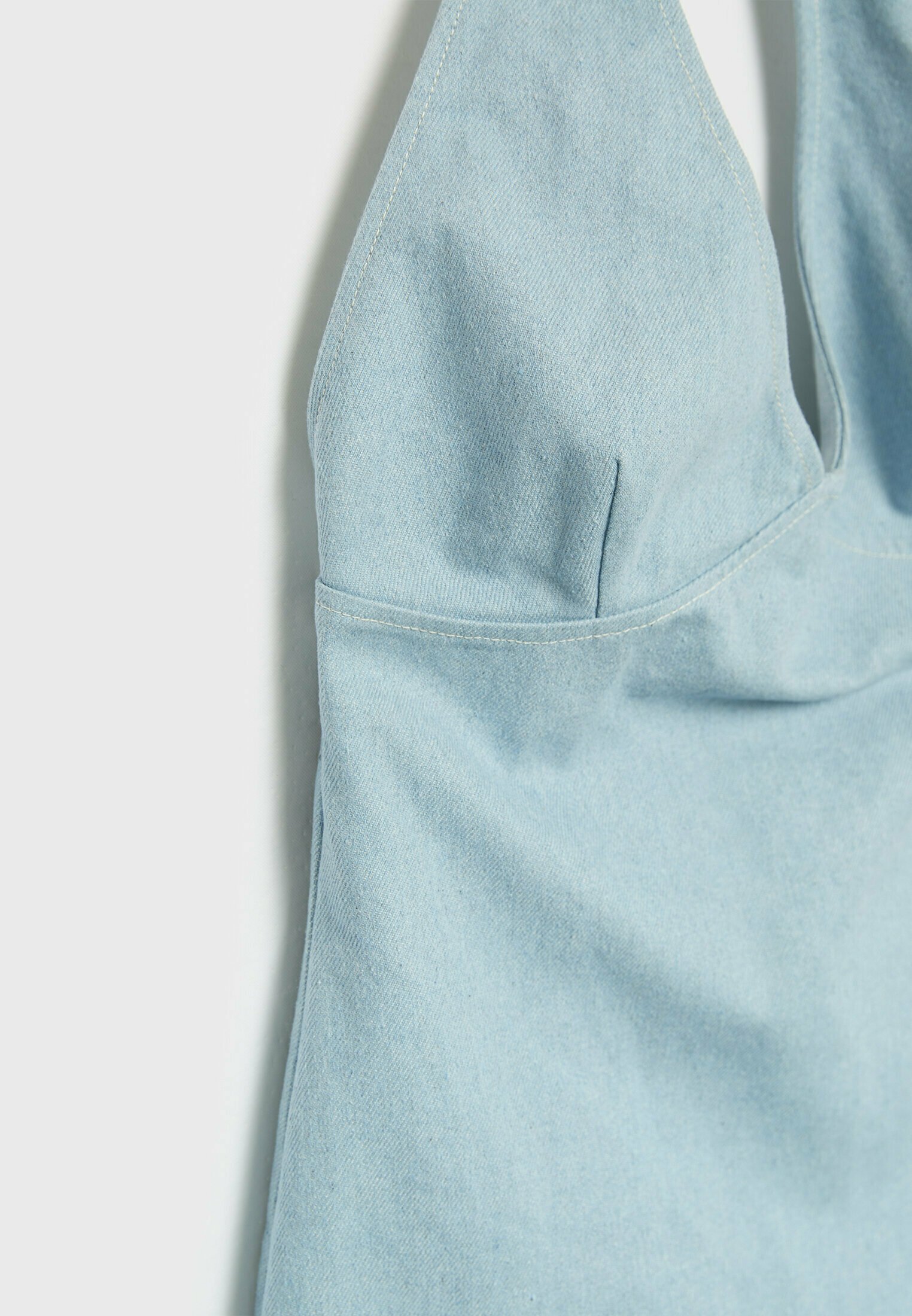 Stradivarius Vestito di jeans - light blue/celeste - Zalando