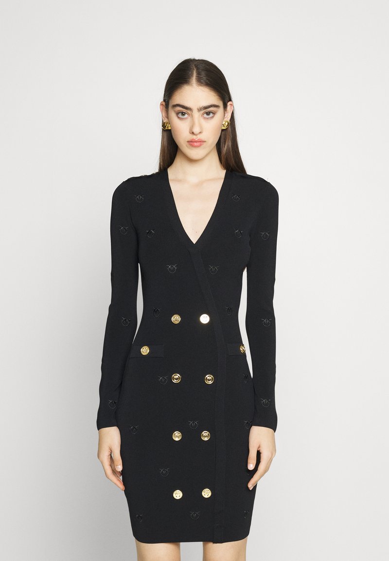 Pinko DRAGO ABITOT - Pulóverruha - black