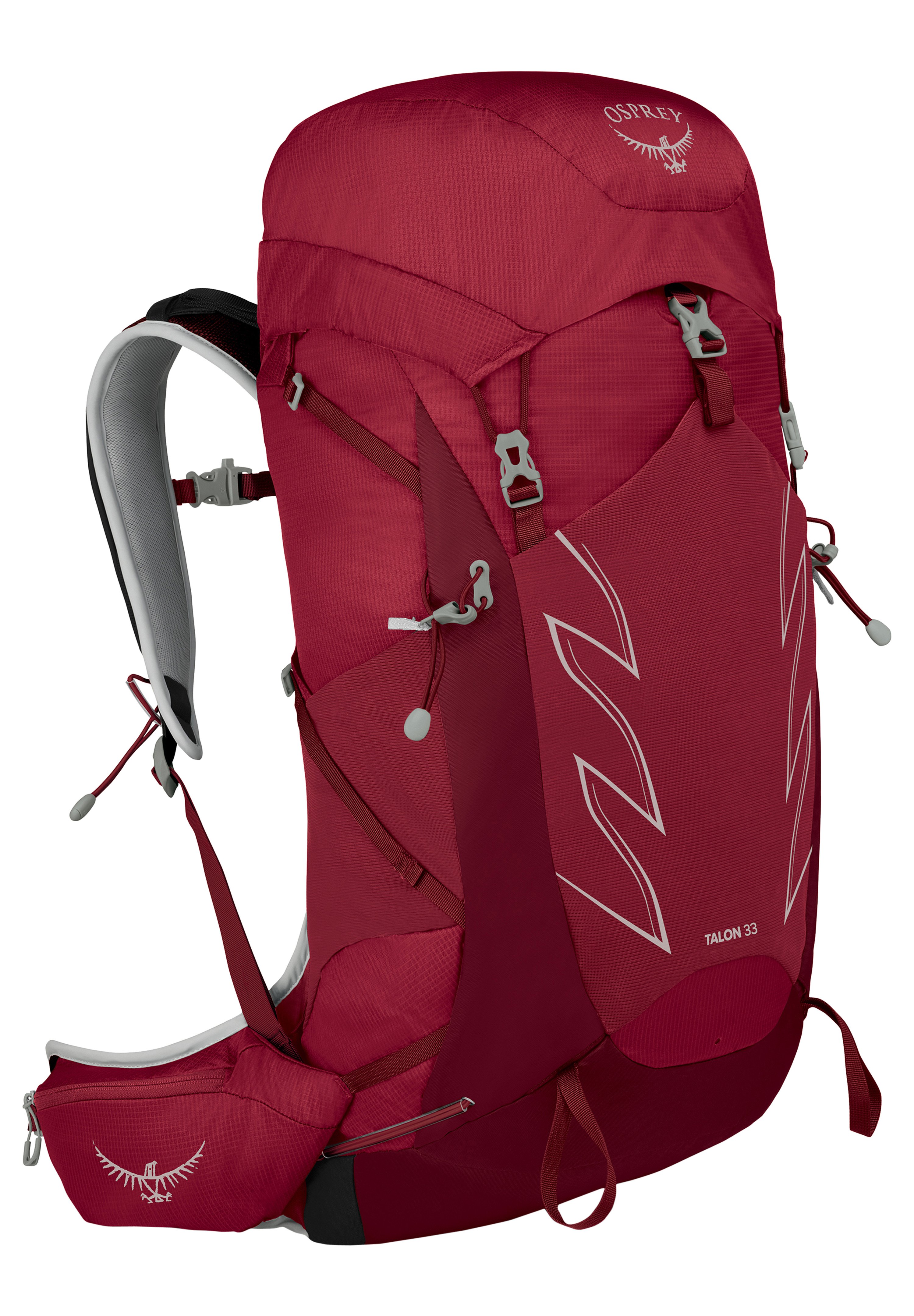 Osprey Zaino da viaggio - cosmic red/rosso scuro