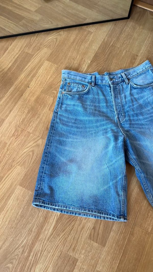 ASTRO LOOSE BAGGY  - Denim shorts4