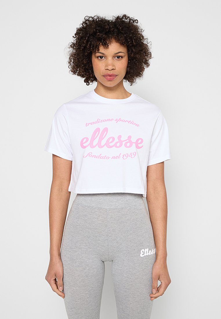 Ellesse T-shirt print wit