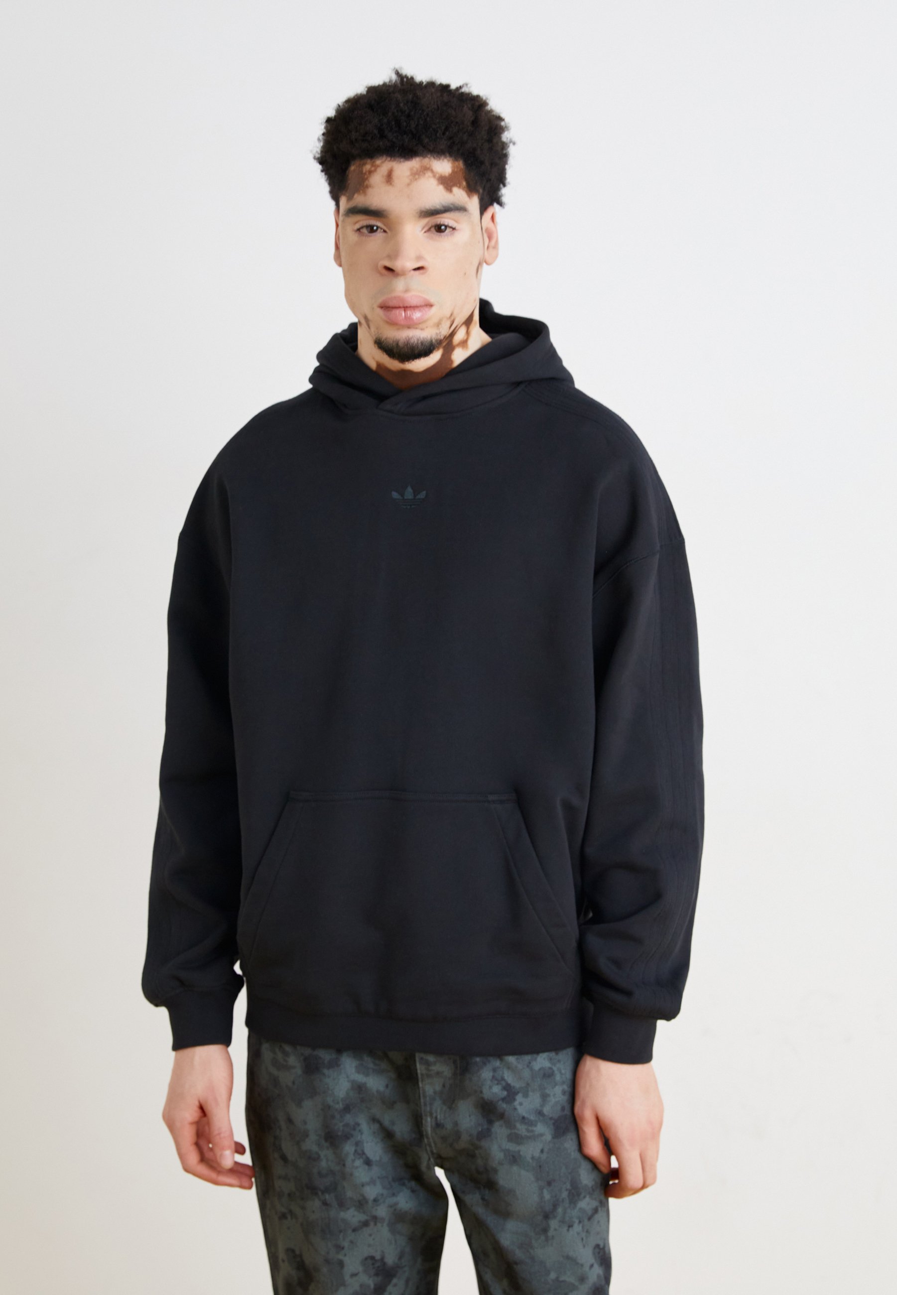 Zalando Adidas Originals Mens Trefoil Hooded Sweat Collegiate