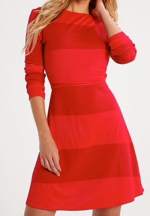 Jerseyklänning - red