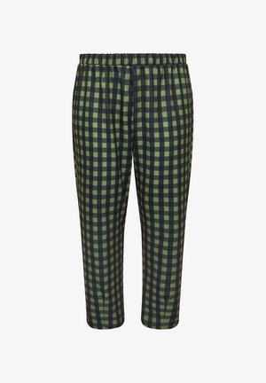 Yours Clothing, PLUS SIZE WIDE LEG TROUSERS - Pantaloni - khaki
