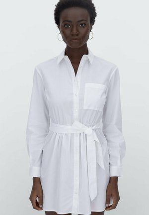 OXFORD - Shirt dress - white