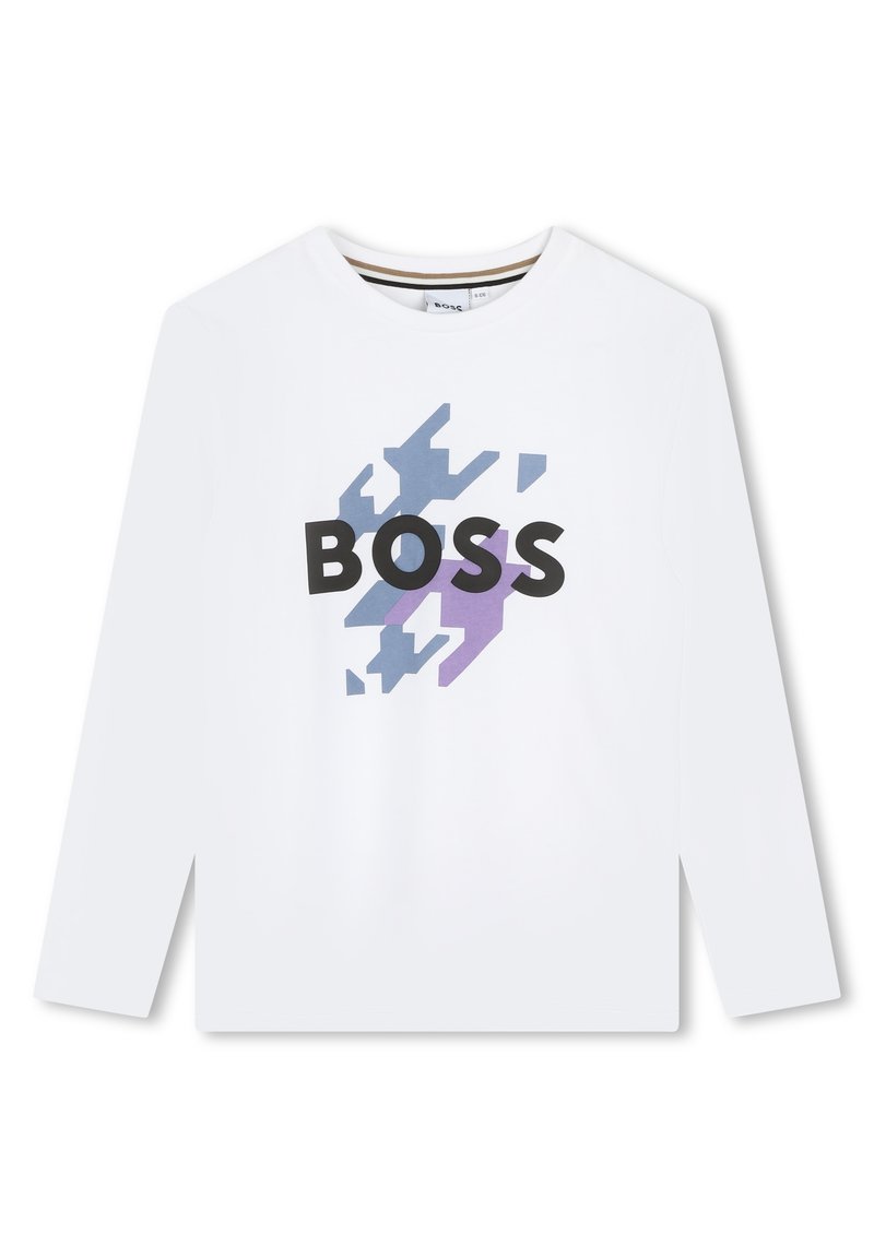 BOSS Kidswear Longsleeve wit BOSS Kidswear Longsleeve wit