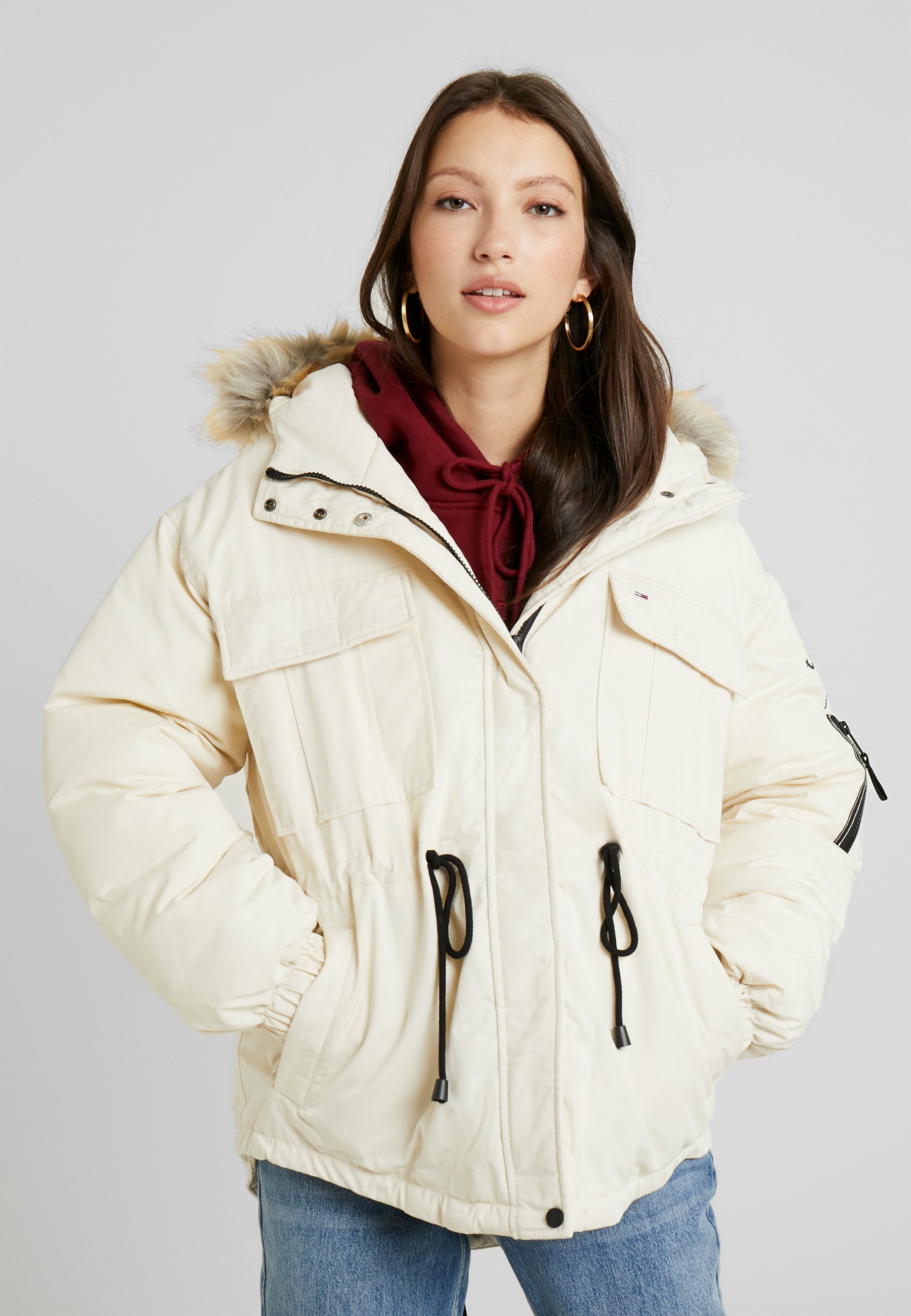 tommy jeans white jacket