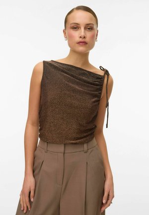 ASYMETRISCHES AWURSULA - Pluus - brown