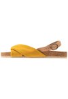 WIDE FIT BERMUDA - Sandals - yellow