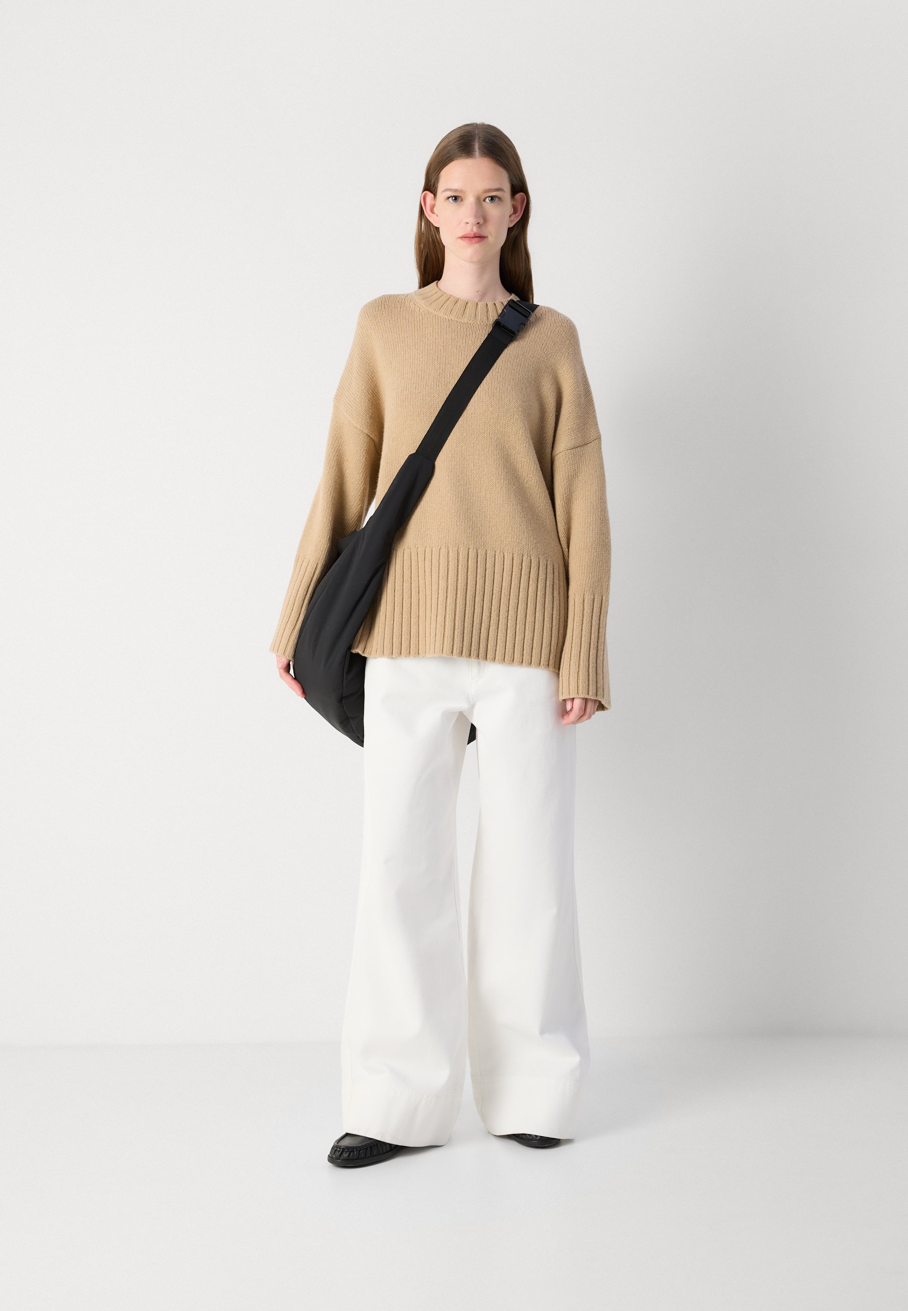 Barbour SOPHIA JUMPER - Jumper - pale camel/sand - Zalando.co.uk